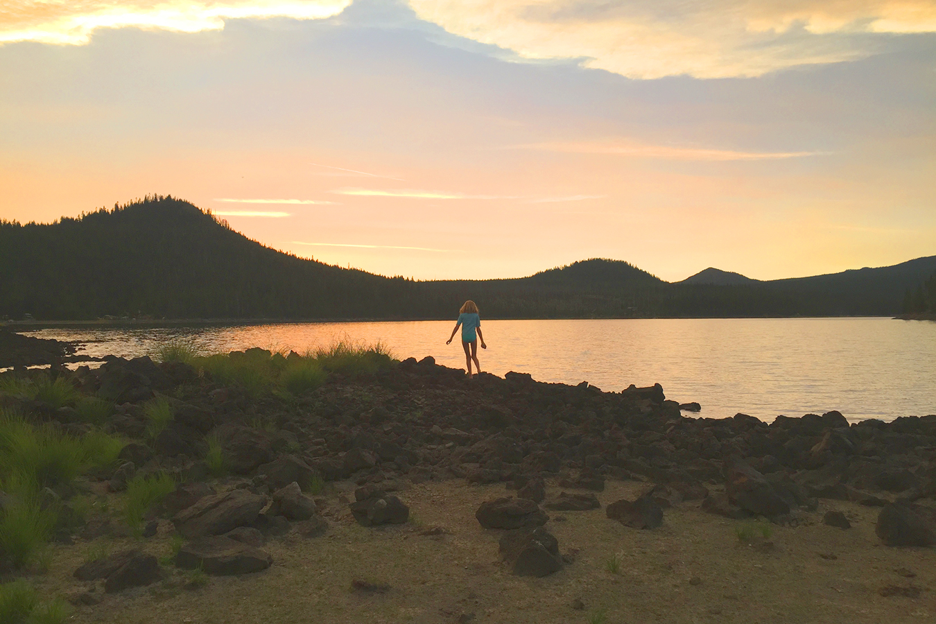 Elk Lake Sunset – Susannah